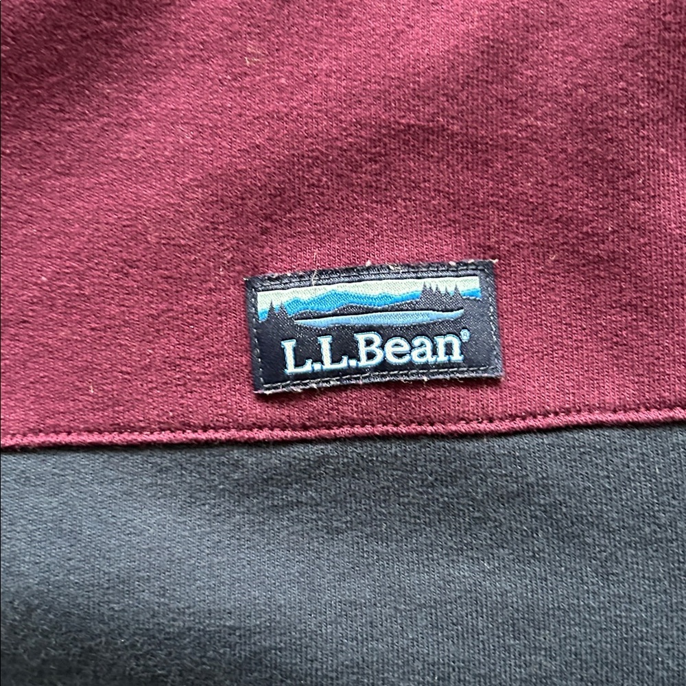 L.L. Bean Women’s Size 1X Color Block Pullover with Side Zips Preppy Casual Top​ - Picture 4 of 9